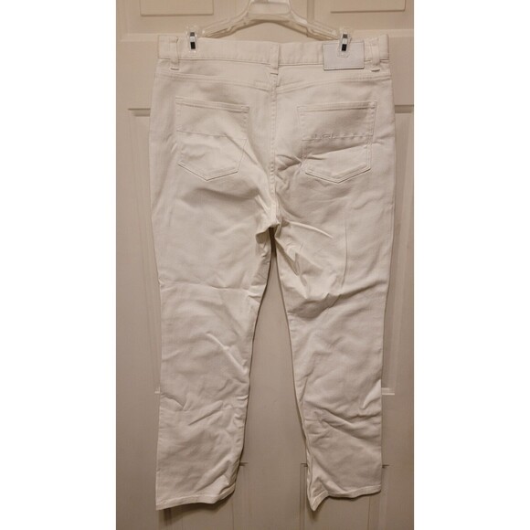 Lauren Ralph Lauren White Straight Leg Jeans Size 10P Petite Classic Denim - Picture 2 of 4